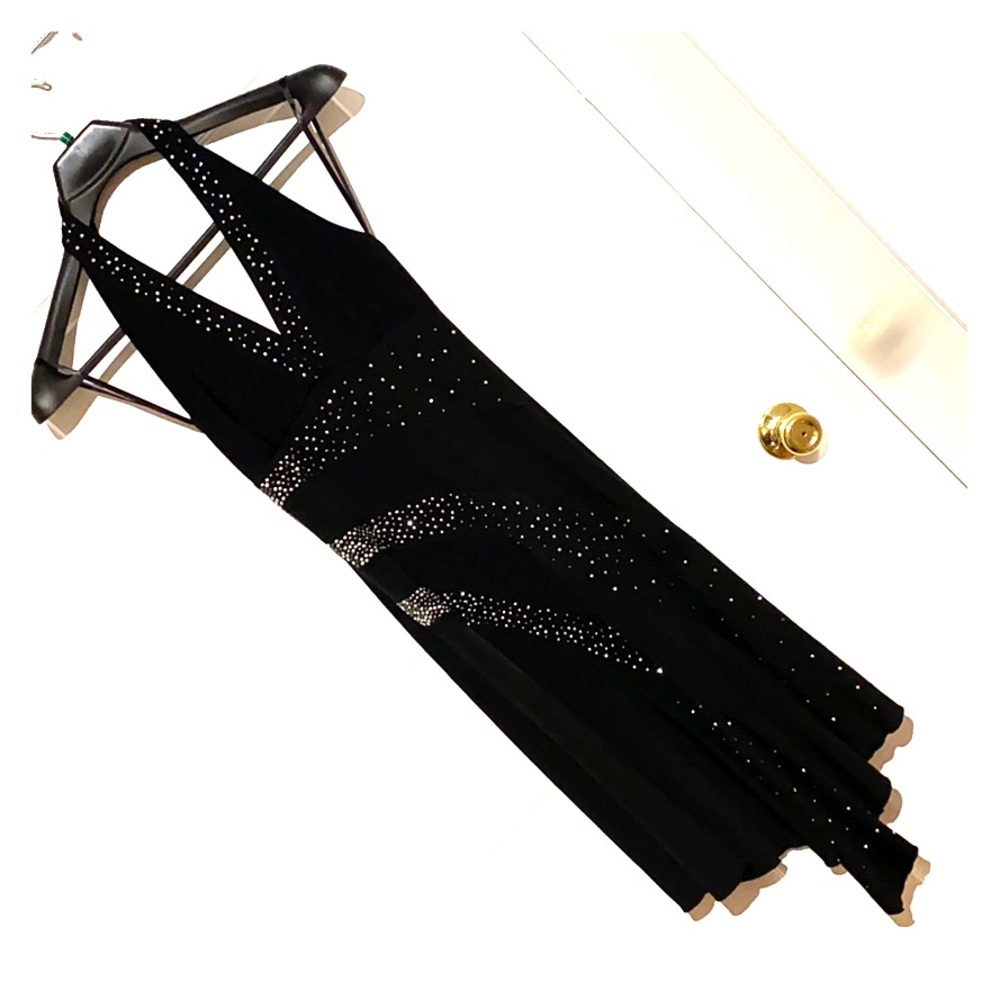 Black evening dress